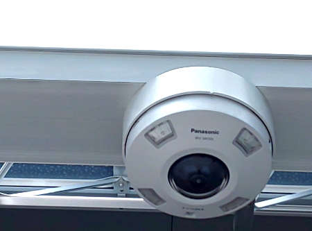 個人様宅駐車場にパナソニックネットワークカメラを1台設置